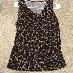 Leopard print tank